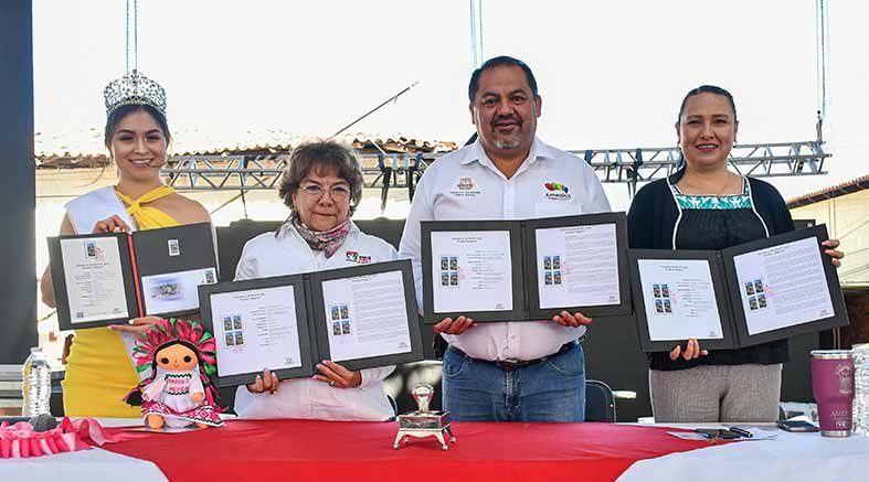 Presentan estampilla postal "Amealco de Bonfil, Pueblo Mágico”