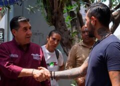 Chema Tapia defiende a comerciantes de la plaza “las américas”
