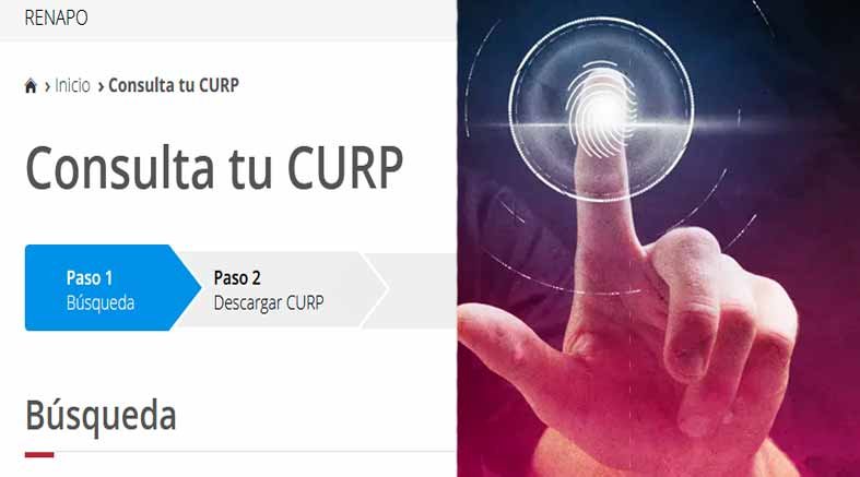 CURP biométrico