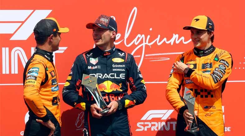 Verstappen Conquista la Sprint de Bélgica