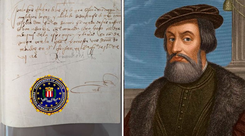 Manuscrito firmado por Hernán Cortés regresa a México