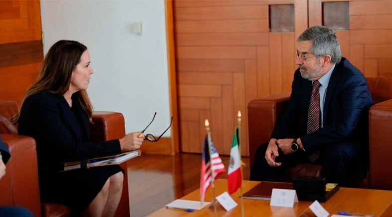 SRE y Oficina Antidrogas de EE.UU. refuerzan coordinación 2 SRE