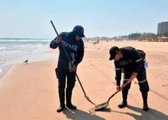 Derrame de hidrocarburo ocurrido en Tabasco llega a Tamaulipas