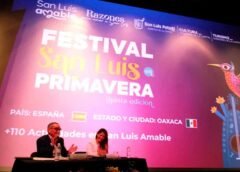 Felifer Macías estrecha lazos culturales con San Luis Potosí