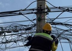 Continúa retiro de cableado en desuso: Felifer Macías