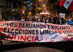 Estalla la tensión en elecciones de Perú