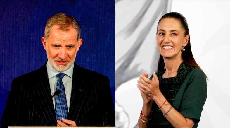 Rey Felipe VI de España confirma reunión con Sheinbaum 2 Rey Felipe