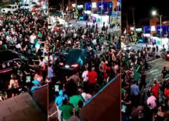 Vehículo arrolla a multitud que celebraba el triunfo de la Selección Mexicana en Los Cabos