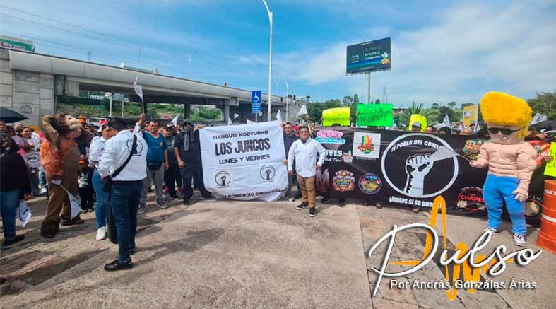 Comerciantes buscan reconocimiento del gobierno municipal.