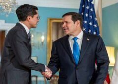 Roberto Velasco se reúne con Marco Rubio en Washington