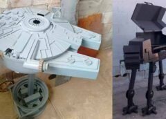 Jesús Aguirre fabrica asadores inspirados en Star Wars