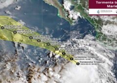 Tormenta tropical “Marie” se forma en el Pacífico