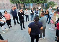Agustín Dorantes acudió a la colonia Rinconada del Sol