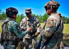 Más de 500 militares mexicanos entrenan con fuerzas de EE.UU.